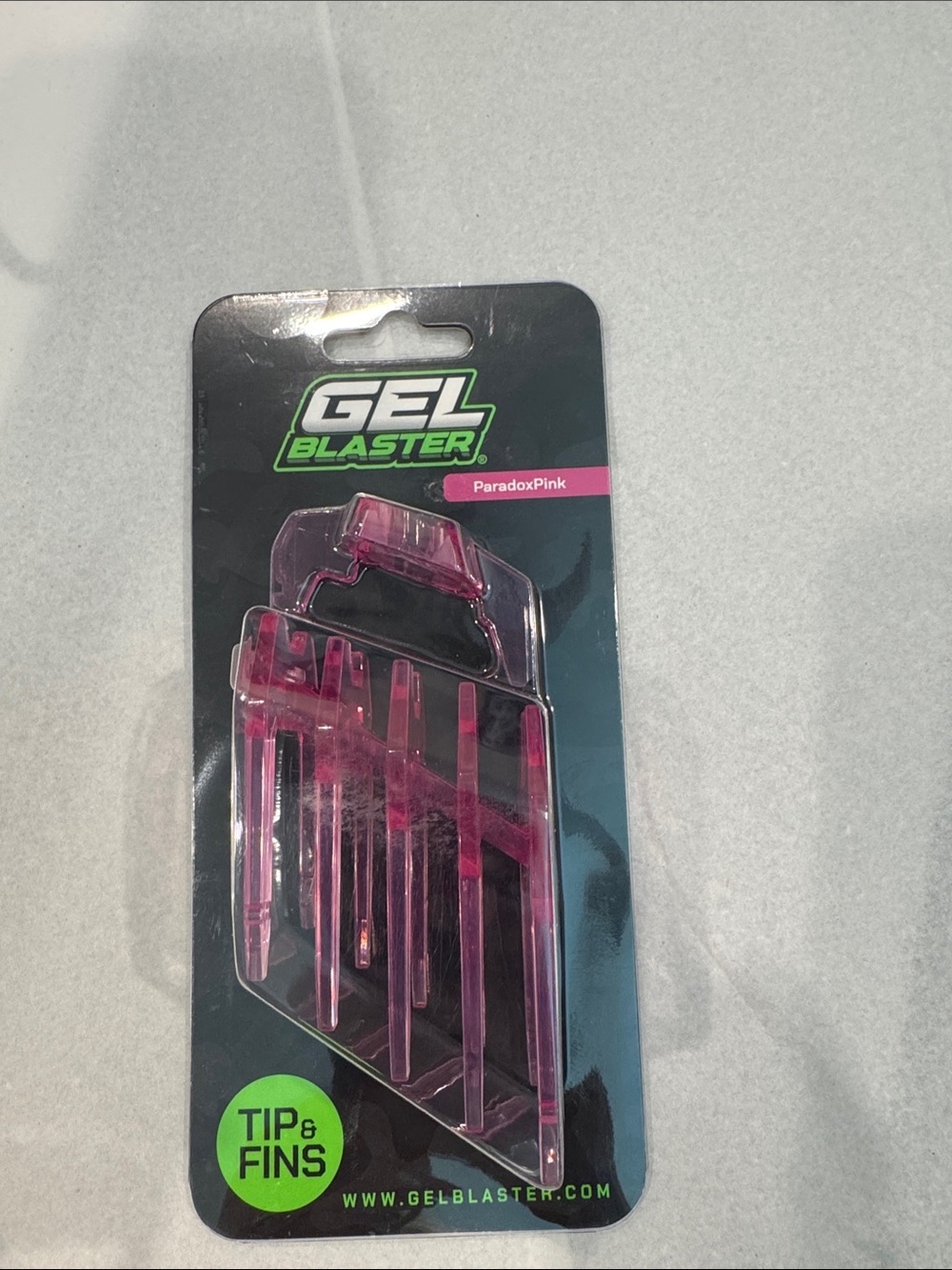 Gel Blaster Paradox Pink Tip & Fins Accessory - Pink
